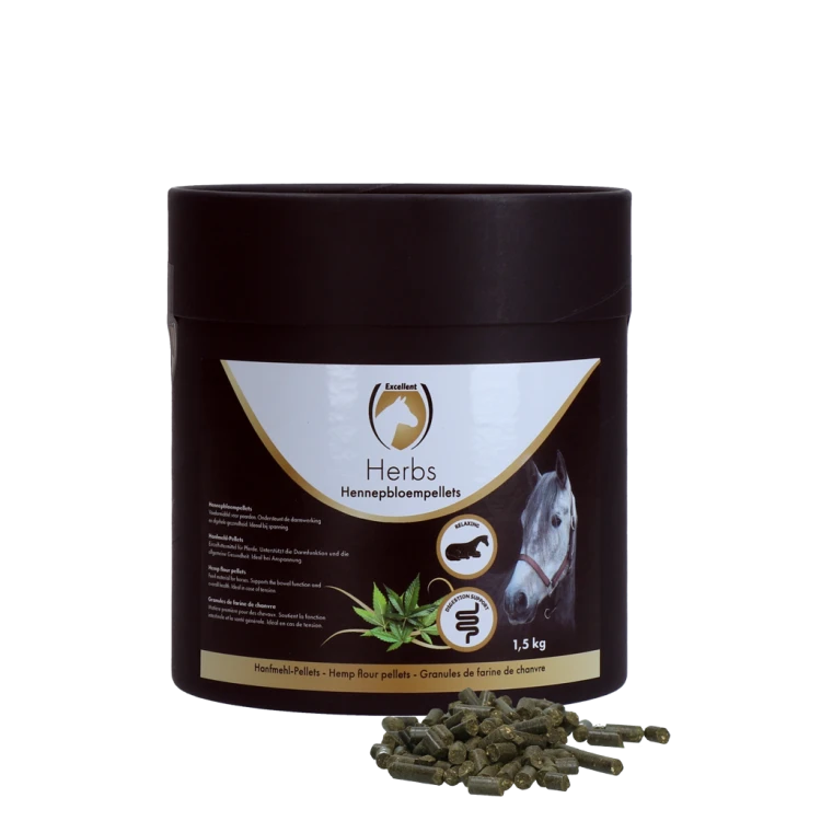 Zioła Granulat z mąki konopnej 1.5 kg