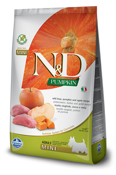 Farmina N&D Pumpkin Grain Free Canine Adult Mini Boar&Apple 800g