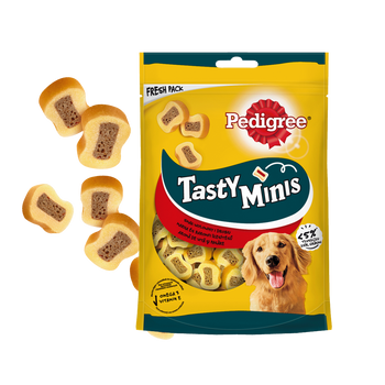 Pedigree Tasty Bites Chewy Slice Przysmak Dla Dorosłych Psów Z Wołowiną 155g