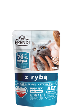 Frendi Kawałki W Delikatnym Sosie Z Rybą 100g