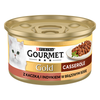 Purina Gourmet Gold kaczka/indyk w sosie 85g