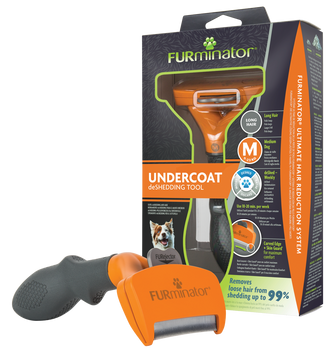 FURMINATOR Narzędzie Do Wyczesywania Podszerstka Dla Długowłosych Psów Średnich Ras