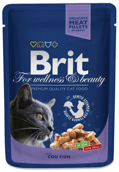Brit Premium Cat Adult Dorsz 100g