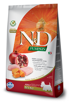 Farmina N&D Pumpkin Grain Free Canine Adult Mini Chicken&Pomegranate 2,5kg