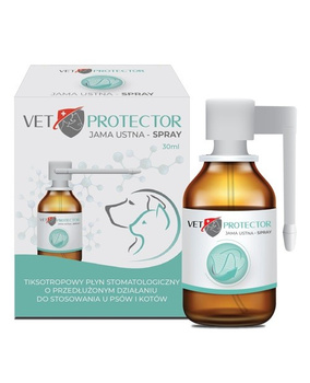 JM SANTE Polisept Vet Protector Jama Ustna Spray 30ml
