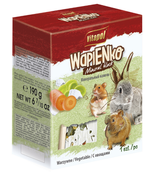 Vitapol Kostka Wapienna Warzywna XL Dla Gryzoni I Królika 190g