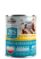 Frendi Kawałki W Delikatnym Sosie Z Kurczakiem 800g