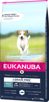 Eukanuba Adult Small&Medium Grain Free Łosoś 12kg
