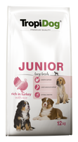 Tropidog Premium Junior Indyk Z Ryżem 12kg