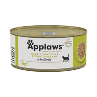 APPLAWS Tuna Fillet With Seaweed In Jelly Tin 156g