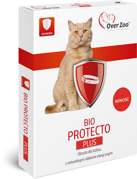 OVER ZOO Obroża Bio Protecto Plus Dla Kotów 35cm
