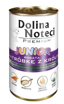 Dolina Noteci Premium Junior Bogata W Wątróbkę Z Królika 400g