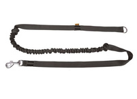 Dingo Smycz Z Amortyzatorem I Uchwytem Czarna 170cm