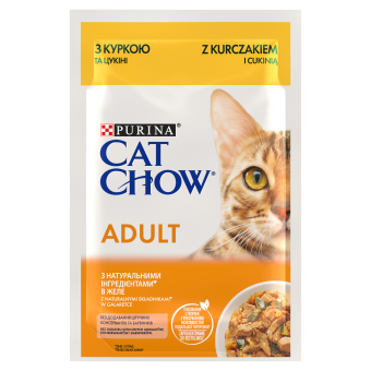 Purina Cat Chow Adult Kurczak I Cukinia 85g