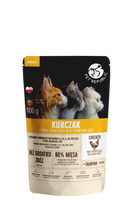 PetRepublic drobno siekane kawałki w delikatnym sosie kurczak 100g dla kota