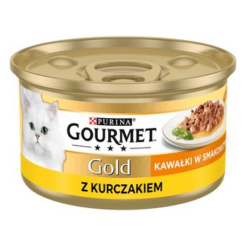 Purina Gourmet Gold Sauce Delight z kurczakiem 85g
