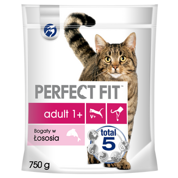PERFECT FIT Adult 1+ Z Łososiem 750g