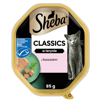Sheba Classics Z Łososiem 85g