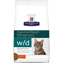 Hill's PD Prescription Diet Feline w/d Kurczak 1,5kg