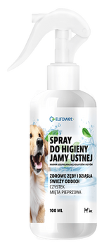 Eurowet Spray Do Higieny Jamy Ustnej Z Czystkiem I Miętą Pieprzową 100ml