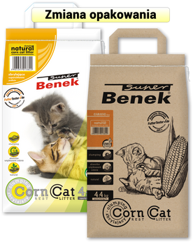 CERTECH-SUPER BENEK Corn Cat Naturalny 7l