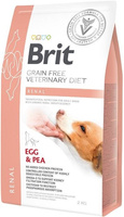 Brit Grain Free Veterinary Diets Dog Renal Jajko Z Groszkiem 2kg