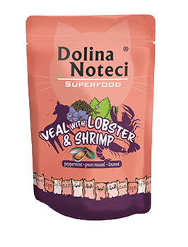 Dolina Noteci Superfood Cielęcina Z Homarem I Krewetkami 85g