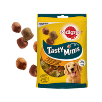 Pedigree Tasty Bites Chewy Cubes Przysmak Dla Psów Z Kurczakiem I Kaczką 130g