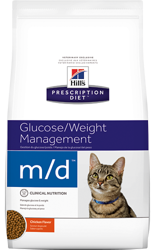 Hill's PD Prescription Diet Feline m/d Kurczak 1,5kg