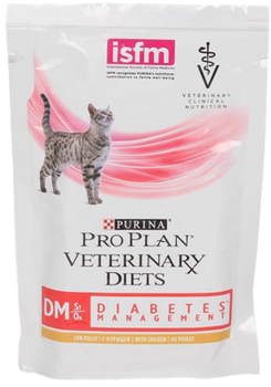 PURINA Pro Plan Veterinary Diets DM Diabetes Management Cat Kurczak 85g