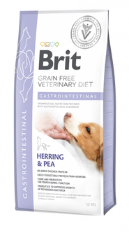 Brit Grain Free Veterinary Diet Dog Gastrointestinal Śledź Z Groszkiem 12kg