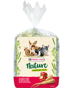 Versele-Laga Timothy Hay Bell Pepper & Parsnip 500g