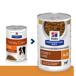 Hill's PD Prescription Diet Canine k/d  Gulasz 354g