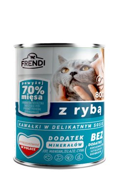 Frendi Kawałki W Delikatnym Sosie Z Rybą 800g