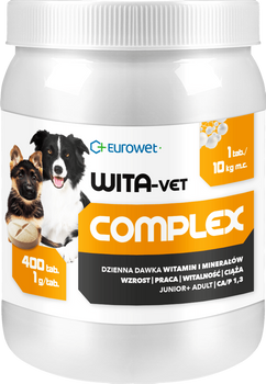 Eurowet Wita-Vet Junior +Aldut 400tab