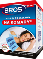 Bros Wkłady Do Elektro Na Komary 20 szt