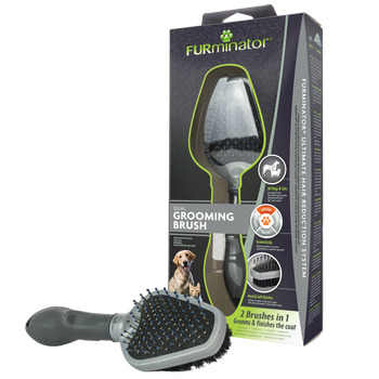 FURMINATOR Dual Grooming Brush Dwustronna Szczotka Do Pielęgnacji