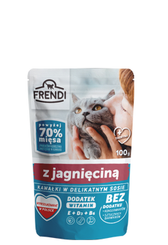 Frendi Kawałki W Delikatnym Sosie Z Jagnięciną 100g