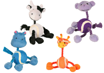 Trixie Zwierzak Z Piłki Tenisowej I Liny 16cm