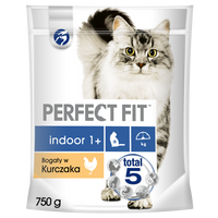 PERFECT FIT Indoor 1+ Z Kurczakiem 750g
