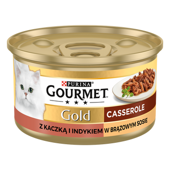 Purina Gourmet Gold kaczka/indyk w sosie 85g