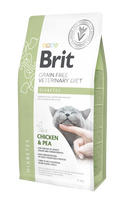 Brit Grain Free Veterinary Diets Cat Diabetes Kurczak Z Groszkiem 5kg