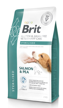 Brit GF Veterinary Diets Dog Gluten & Grain Free Sterilised 2kg