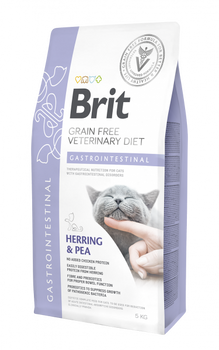 Brit Grain Free Veterinary Diet Cat Gastrointestinal Śledź Z Groszkiem 2kg