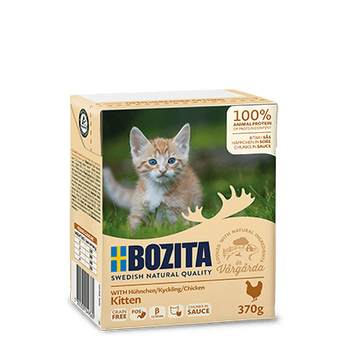 BOZITA Feline Kitten Kurczak W Sosie 370g
