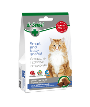 Laboratorium DermaPharm Dr Seidel Smakołyki Dla Kotów Niskokaloryczne 50g