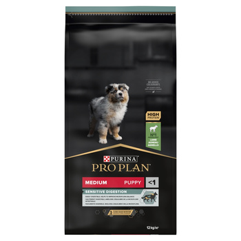 Purina Pro Plan Medium Puppy Sensitive Optidigest Jagnięcina I Ryż 12kg
