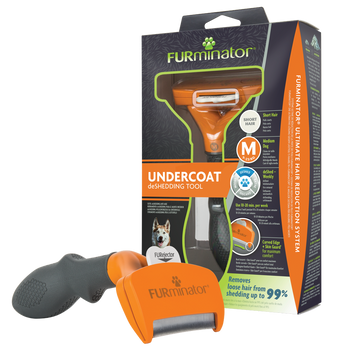 FURMINATOR Narzędzie Do Wyczesywania Podszerstka Dla Krótkowłosych Psów Średnich Ras