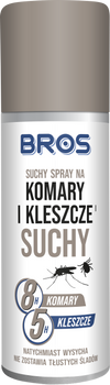 Bros Suchy Spray Na Komary I Kleszcze 90ml