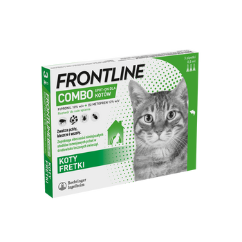FRONTLINE Combo Spot-On Dla Kotów 3x0,5ml